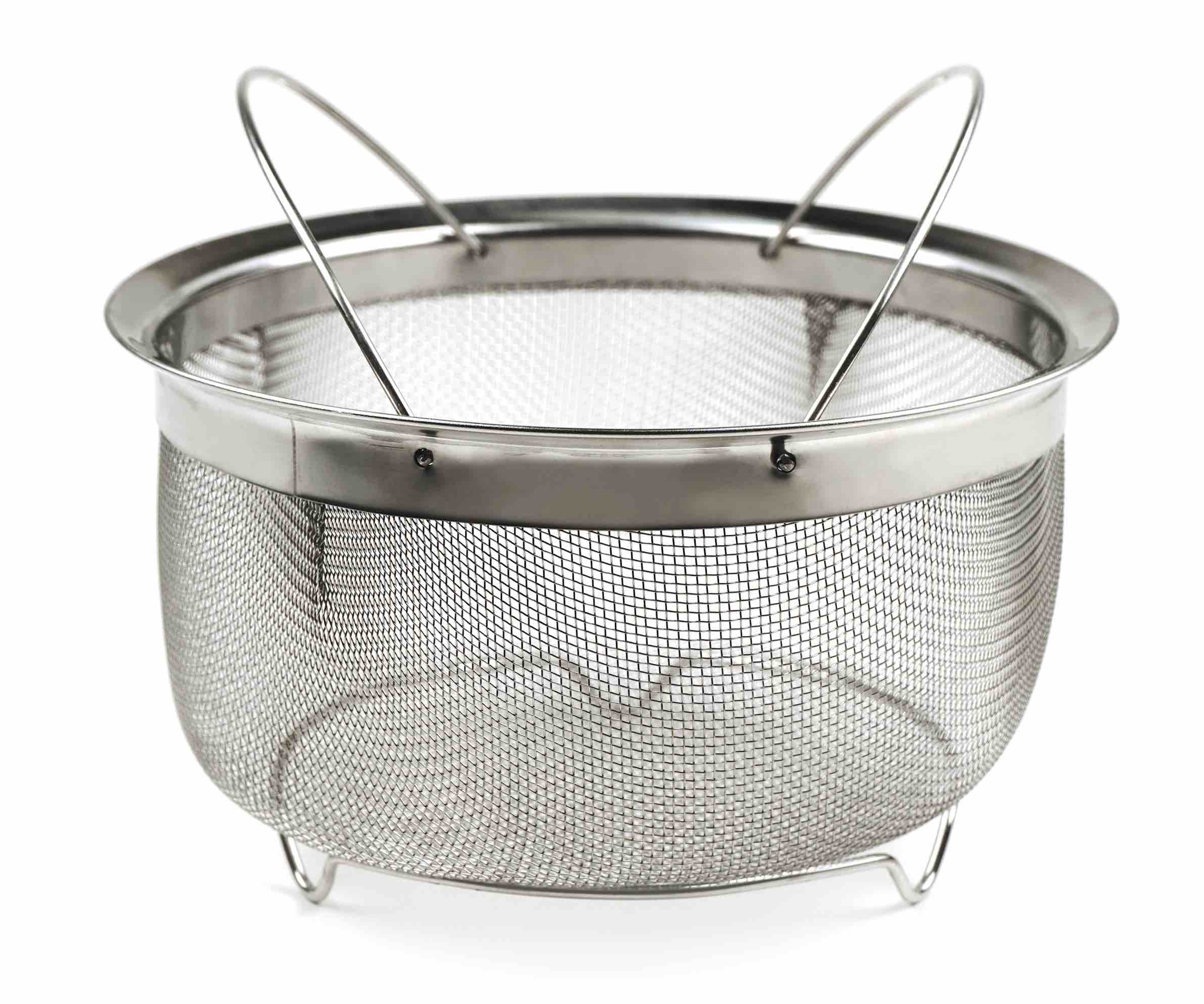 RSVP 3qt Mesh Basket | Steamer | Strainer